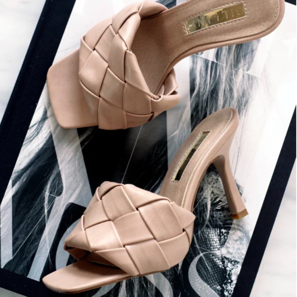 Billini Sandro Mules in Nude